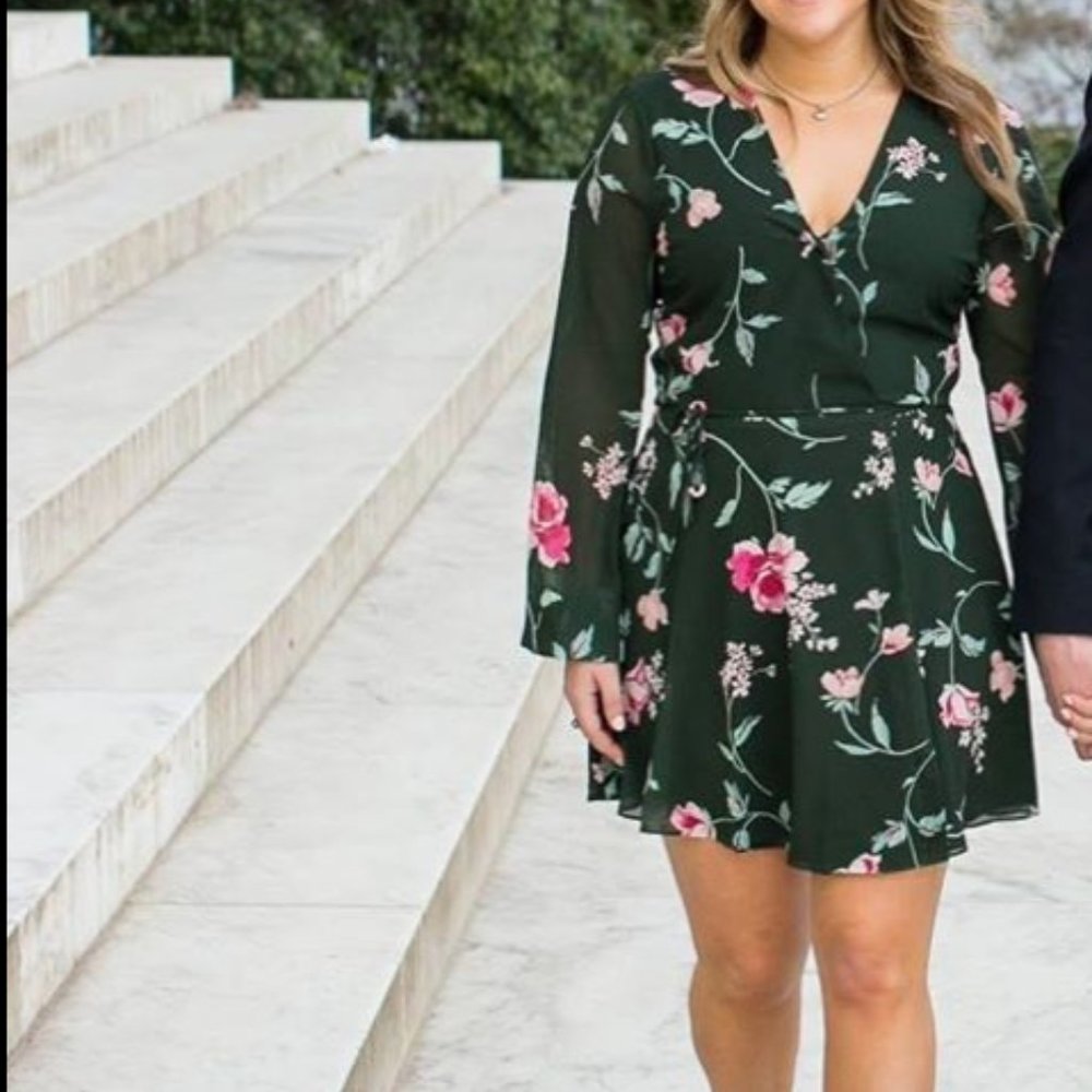 Privacy Please Castor Wrap Dress